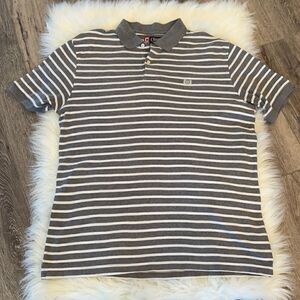 Chaps men’s shirt sleeve collared shirt.